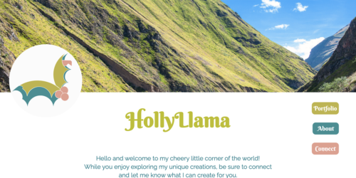 hollyllama.com screenshot